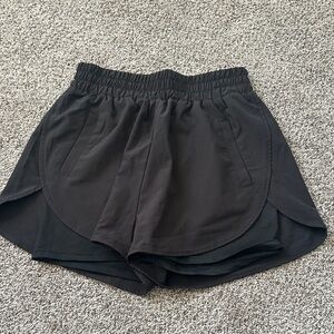 Black Women's Athletic Shorts
